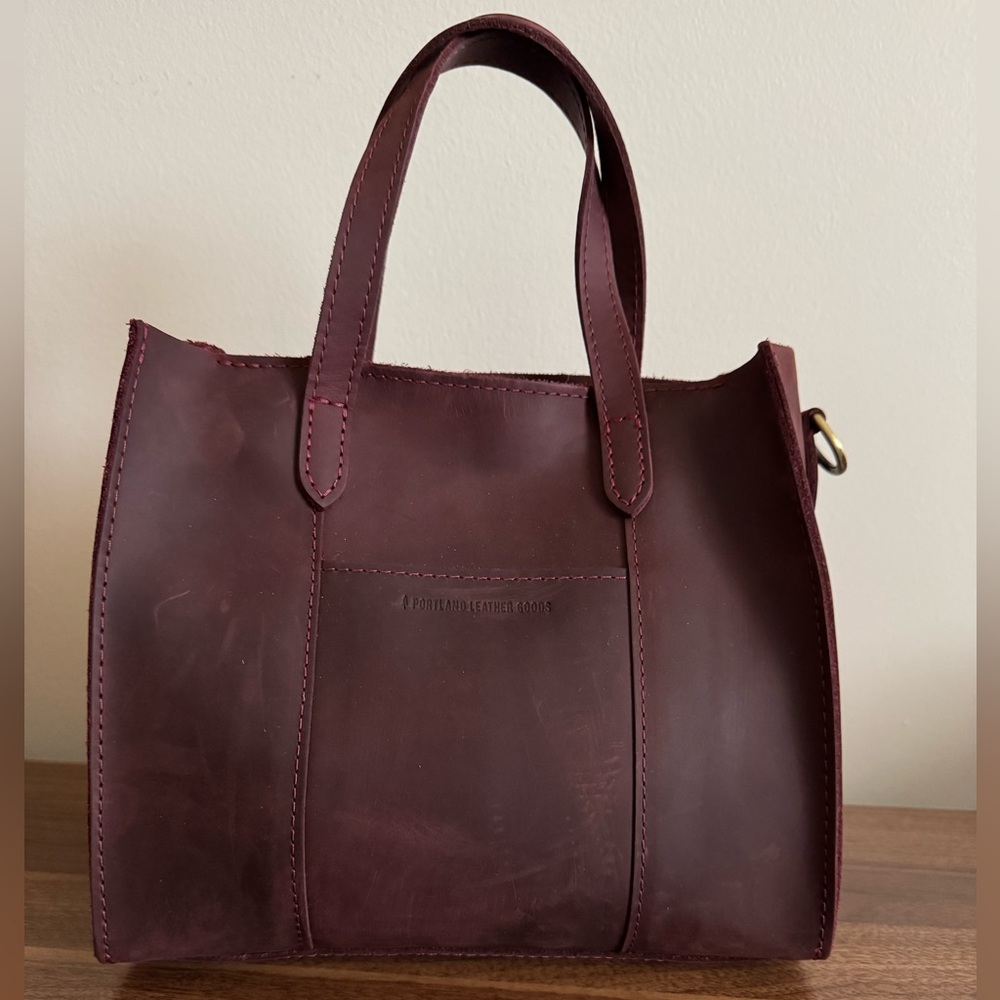 Portland Leather Lola Crossbody tote.